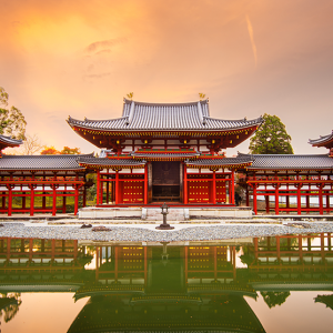 A temple in Kyoto