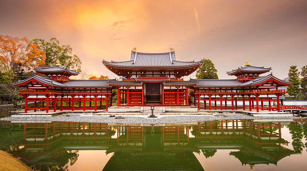 A temple in Kyoto